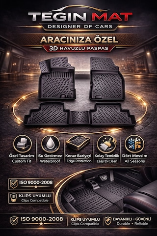 Land Rover Range Rover Vogue 2012 Sonrası Manuel Siyah 3d Havuzlu Paspas