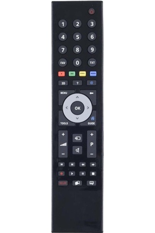 Arçelik Beko Uyumlu Gri Göbek 3d Tuşlu Tv Televizyon Uzaktan Kumanda Tr-303