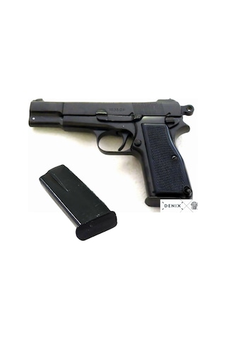 Denix Dekoratif Replika Hp / Gp35 Tabanca, Belçika 1935