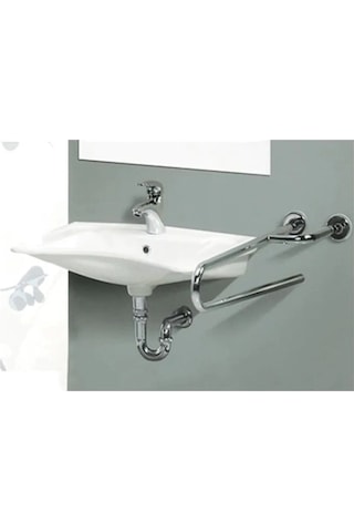 Turkuaz Bedensel Engelli Lavabo 60 x 49.5 CM