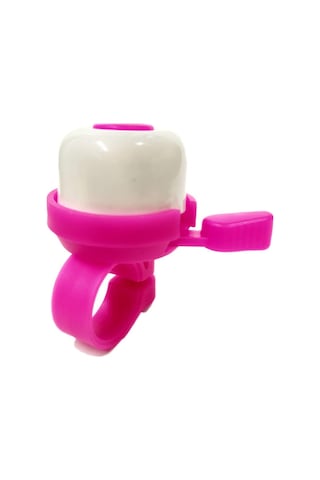 Sarissa Çocuk Bisikleti Zil 1. Kalite Plastik Gövde Metal Çan Pembe Beyaz Beyaz - Pembe