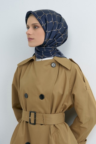 Armine Saf İpek Sura Eşarp-2026 İlkbahar-yaz- 953800d Lacivert