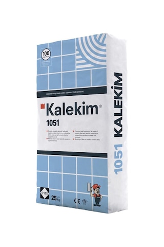Kalekim 1051 Seramik Yapıştırıcısı 25 KG  Gri