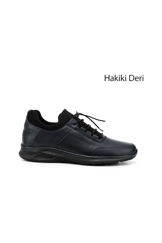 Gönderi(R) Erkek Lacivert Bağcıklı Hakiki Deri Comfort Sneaker Ddma73542198 Lacivert