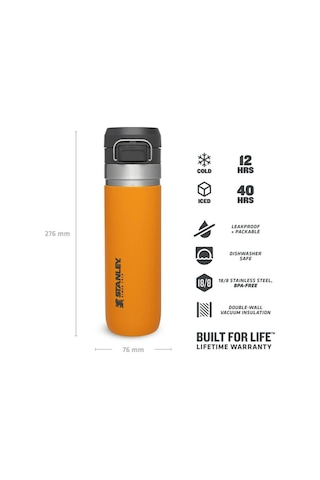 Stanley The Quick Flip Paslanmaz Çelik Termos 0.70 LT Safran