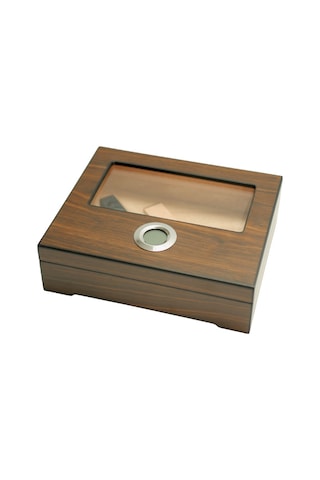 Premiumquality Brasilia Kahverengi Sedir Humidor Puro Kutusu