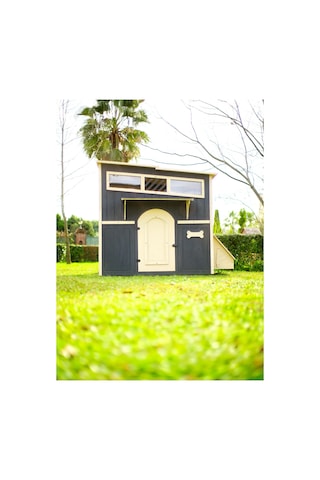 Mandu Private Ahşap Bahçeli Köpek Kulübesi