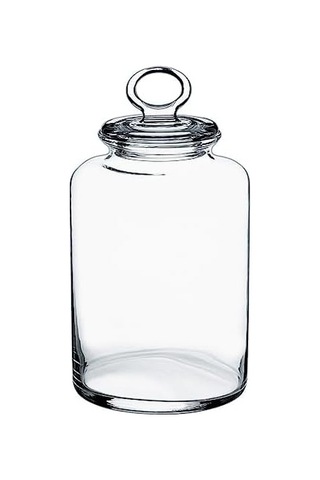 Kıtchen Cam Kapaklı Kavanoz Siyah