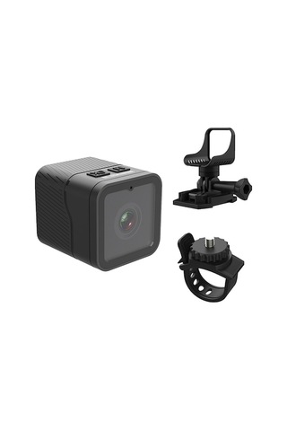 Didadodo 1080p Çok Fonksiyonlu Bisiklet Kamerası Bisiklet Görüntüleme Sistemi Bisiklet Kamerası Açık Hava Wifi Spor Kamerası Su Geçirmez Dahili Pil İle Açık Hava Sporları İçin Bisiklet Sta Siyah