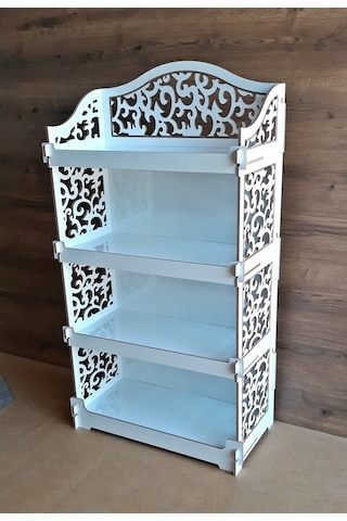 Çok Amaçlı Dolap,Dekoratif Ahşap Raf Kiler Tdm Dolap-44403