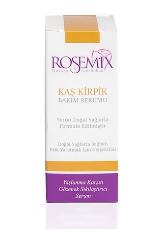 Rosemix - 465 - - Kaşkirpik Bakım Yağı 30 Ml Doğal Natural Yağ - 2 Adetlik - Csmo-tex - Set Ürün
