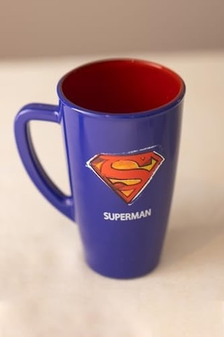 Superman 2&apos Li Kupa Seti Mavi-gri 400 Cc 000 Açık Krem