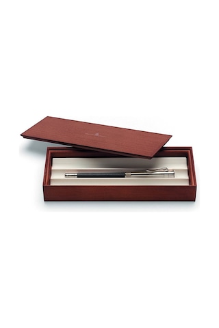 Graf Von Faber-castell İdeal Kalem Platin Kaplama Siyah