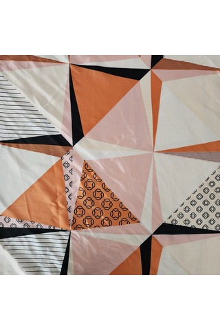 Hedea Düşlerin Kıvrımı Saten Fular 70x70 Cm Çok Renkli