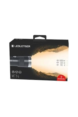 LEDLENSER MT14 EL FENERİ LED LENSER MT 14 Siyah