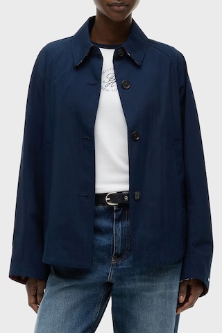 Tommy Hilfiger Logolu Su İtici Regular Fit Ceket Kadın Mont Ww0ww49844 C1g Lacivert