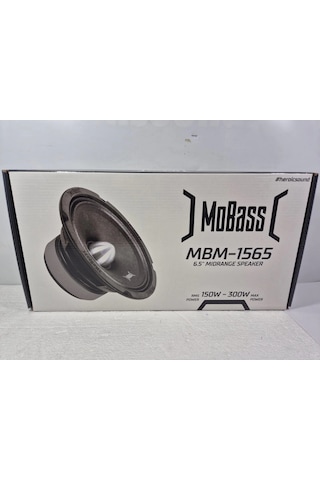 Mobass 16cm Midrange Mobass Mbm-1565 300w 150rms Midrange - Kurşun Göbek Pro Midrange