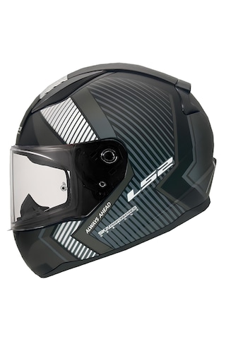 Ls2 Rapıd 2 Extra Full Face Motosiklet Kaskı Mat Siyah - Gri