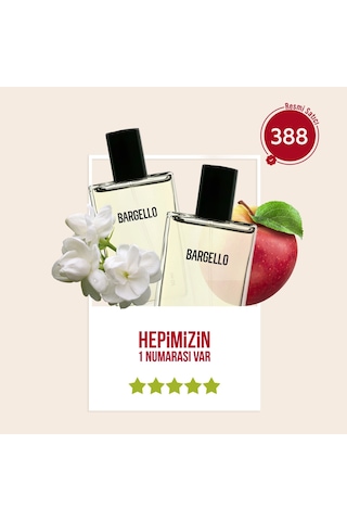 Bargello 388 Floral Kadın Parfüm EDP 2 x 50 ML