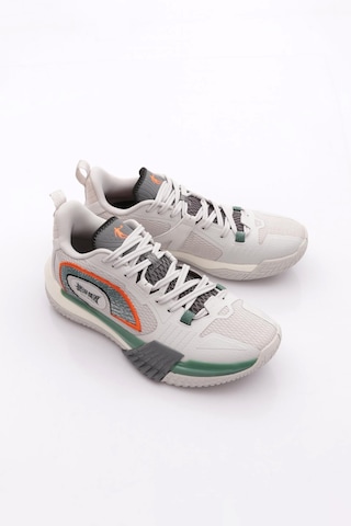 Qiaodan Qha013253102e Erkek Spor Ayakkabı Gray Green