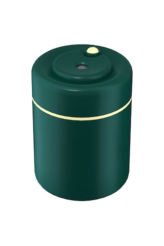 Samdoo Araç İçin 180ml Usb Beslemeli Buharlayıcı - Çift Sprey Modu, Gece Lambası Ve Otomatik Kapanma Özelliği Yeşil