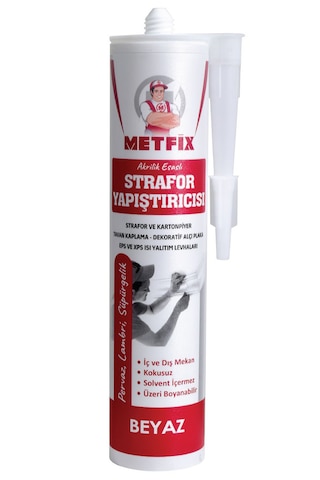 Metfix Strafor Yapıştırıcı 310ml / 480gr