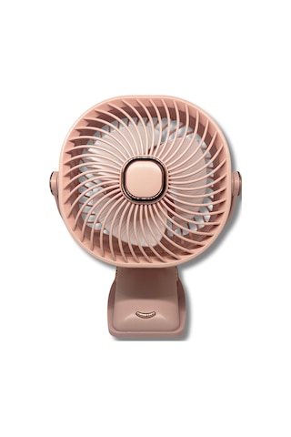 Zb113 Taşınabilir Masaüstü Pembe Usb Fan