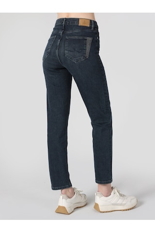 Colin's 703 Carla Slim Fit Normal Bel Düz Paça Mavi Kadın Pantolon CL1063467_Q1.V1_DN42488