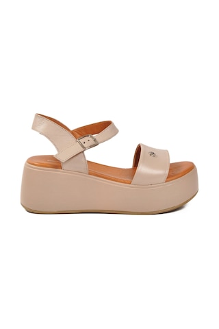 Pierre Cardin Buz Pudra Günlük Kadın Topuklu Sandalet Pc-54611 Z Buz Mavi