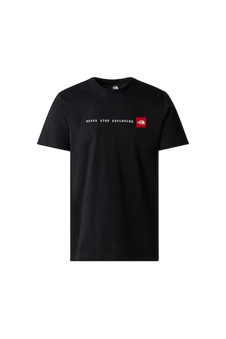 The North Face M S/s Never Stop Explorıng Tee Erkek T-shirt Nf0a87nsjk31 Siyah