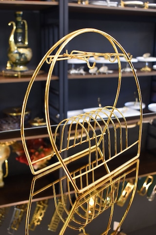 Magic Objects Fincan Askılığı Standı Gold Kahve Fincan Seti Standı Gold Altın