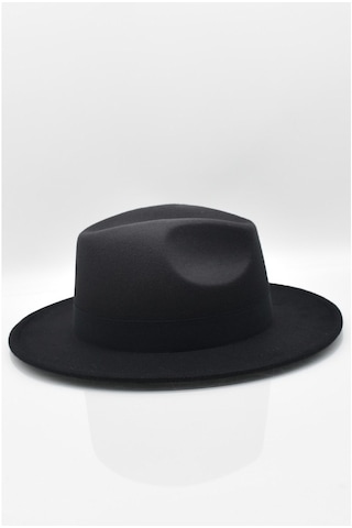 Erkek Multicolor Fötr Şapka Antrasit Panama Hat-Antrasit-Standart