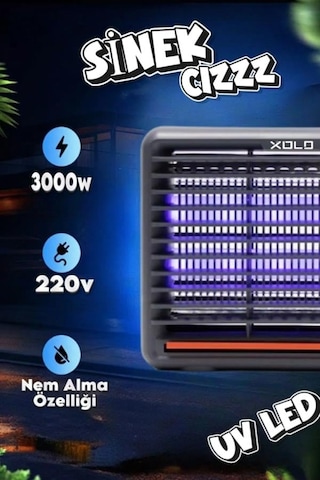 Füme Kasa Uv Led Sinek Cız Makinesi Xl12w