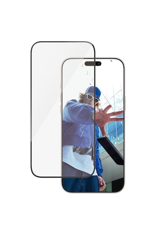 Panzerglass Apple Uyumlu iPhone 16 Pro Max Ultra-wide Fit Tam Koruma Çerçeve Aparatlı Ekran Koruyucu