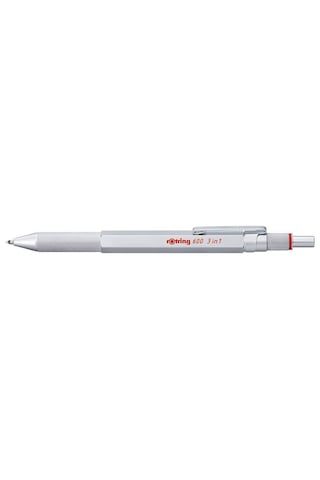 Rotring 600 Multipen Üç Fonksiyonlu Kalem Krom 2164109