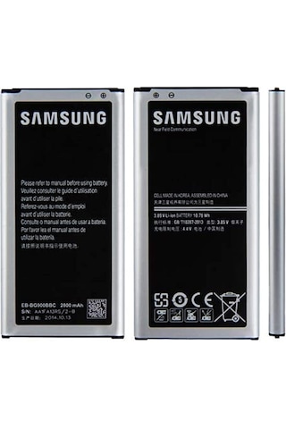 Samsung Galaxy G800 S5 Mini Uyumlu 2100 mAh Batarya Pil