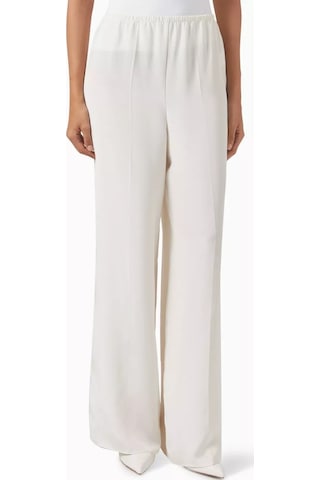 12storeez Relaxed Fit Mulberry Ipek Pantolon, Lastikli Bel İle Lüks Ve Konforlu Stil Krem