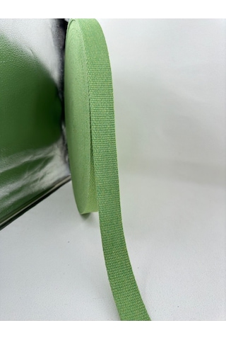 Paşateks 3 Cm Pamuk Kolon Şerit-5 Metre-yeşil