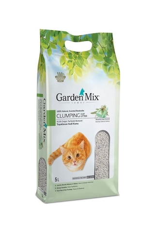 Garden Mix Marsilya Sabunu Kokulu İnce Topaklaşan Bentonit Kedi Kumu 5 L Garden Mix Marsilya Sabunu Kokulu İnce Topaklaşan Bentonit Kedi Kumu 5 L