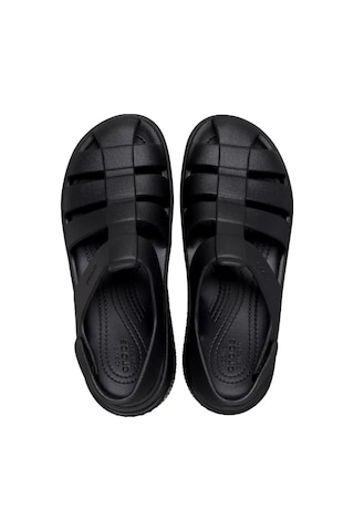 Crocs Stomp Fısherman Kadın Sandalet 209938-001 209938-001 Siyah Siyah