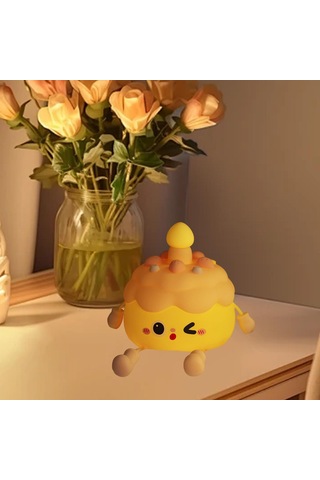 Homyl Doğum Günü Pastası Gece Lambası Emzirme İçin Sevimli Çok Renkli