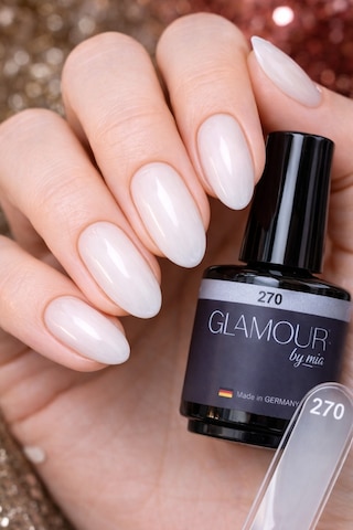 Glamour By Mia 270 Rakı Beyazı Kalıcı Oje 15 Ml Hema Free Tpo Free