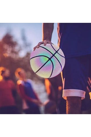 Kapris Holografik Işıklı Basketbol Topu No: 7