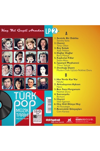 Türk Pop Müzik Tarihi Kaç Yıl Geçti Aradan Vol 2 Plak
