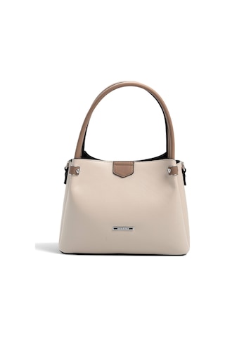 Silver Polo Sp1254 Kadın El Çantası Düz Bej-latte
