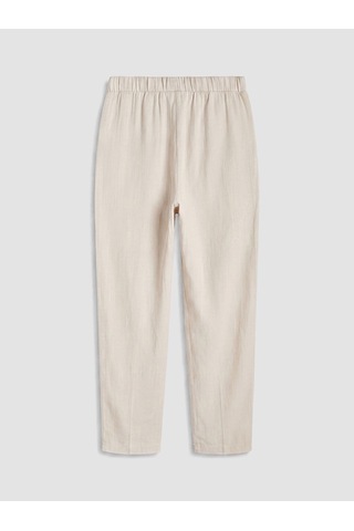 Lcw Modest Gri Beli Lastikli Kadın Müslin Pantolon