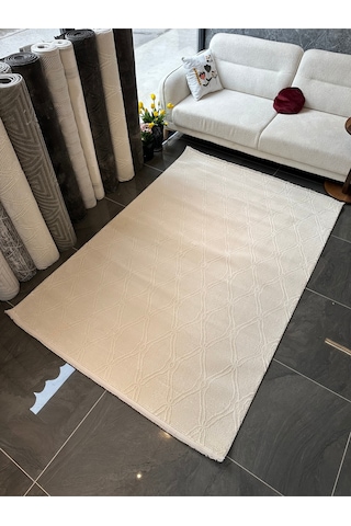 Recycle Halı Salon, Oturma, Yatak Odası Halısı Desen Kodu 37406-061 Renkli