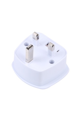 250v Uk Fiş - Ab Fiş Us Fiş Güç Dönüşüm Fişi Dönüştürücü Beyaz