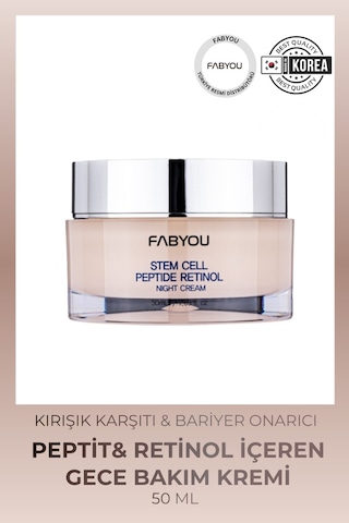 Peptit Ve Retinol İçeren Gece Kremi 50 Ml