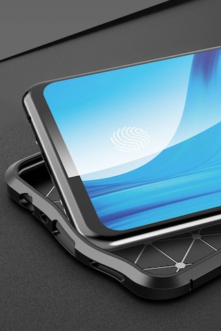 Gld-spt- Newface Oppo Reno 4 Lite Kılıf Auto Focus Kapak - Kırmızı